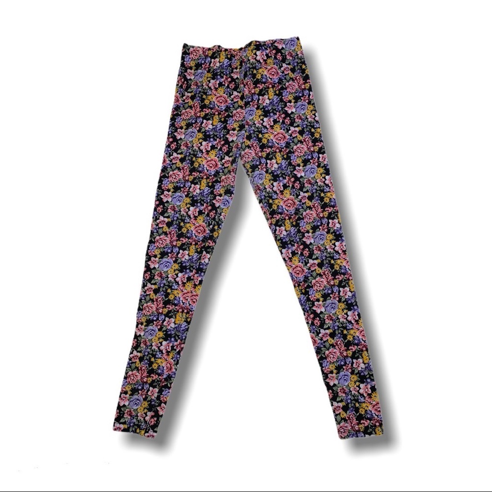 Forever 21 Floral Leggings